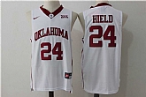 Oklahoma Sooners #24 Buddy Hield White College Basketball Jersey,baseball caps,new era cap wholesale,wholesale hats